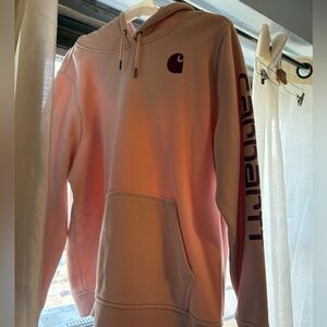 Baby Pink Carhartt Hoodie